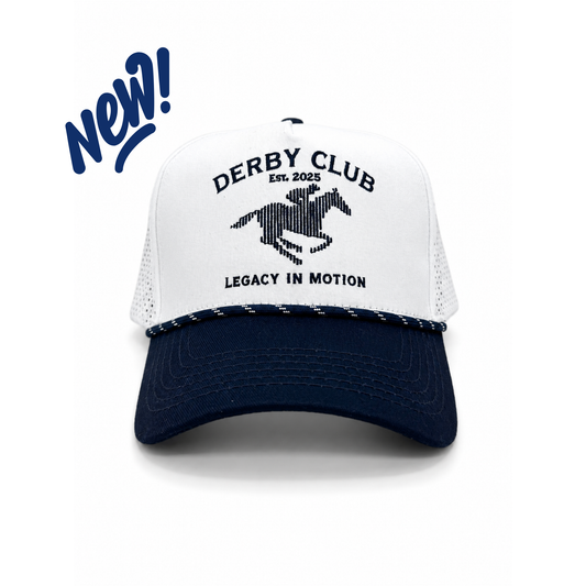 The Clubhouse Performance- White/ Navy