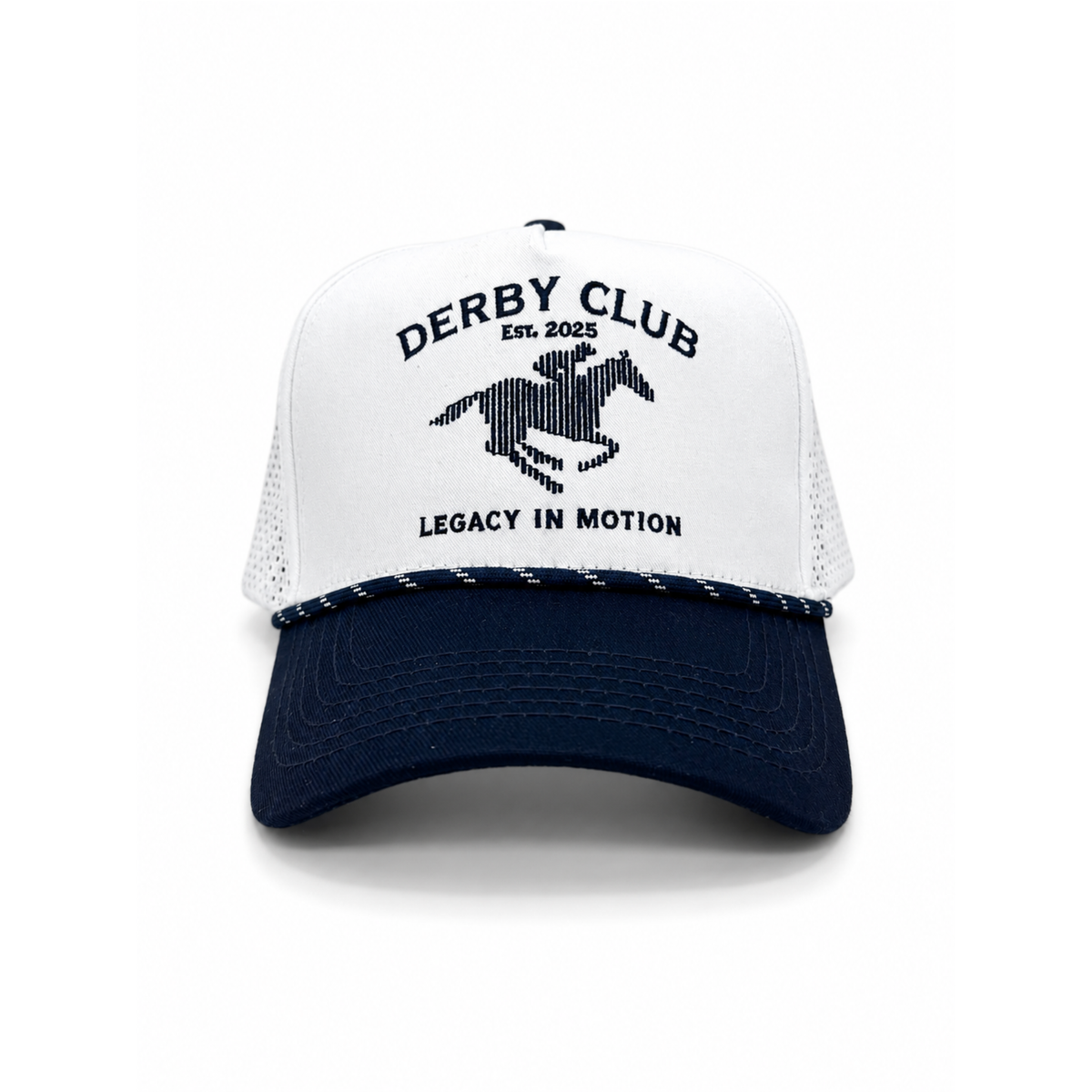 The Clubhouse Performance- White/Navy