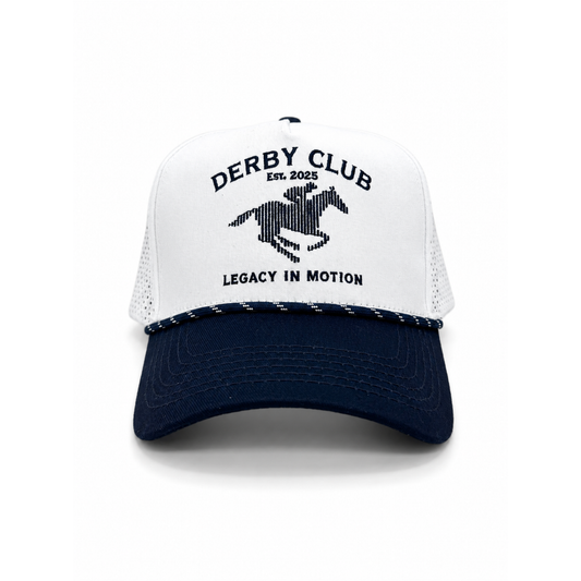The Clubhouse Performance- White/ Navy